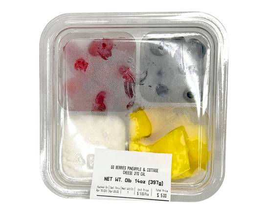 Berries Pineapple & Cottage Cheese (14 oz)