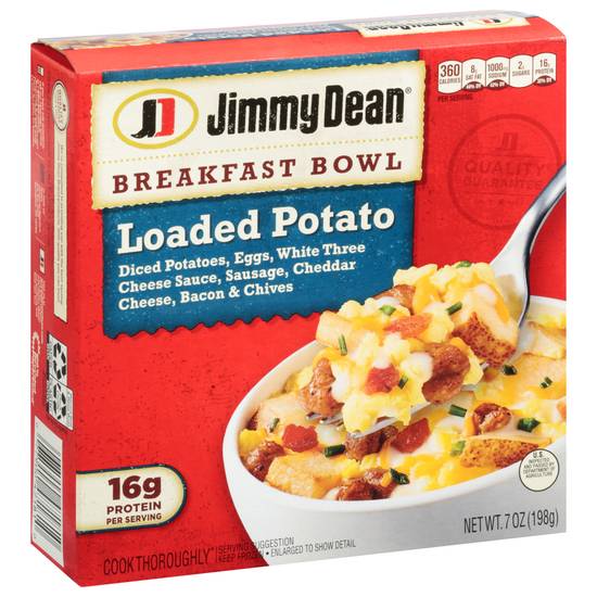 Jimmy Dean Breakfast Bowl Loaded Potato