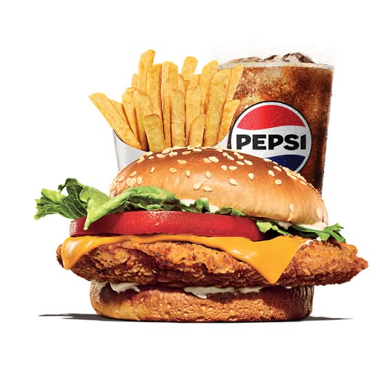 Crispy Chicken with Cheese Meal