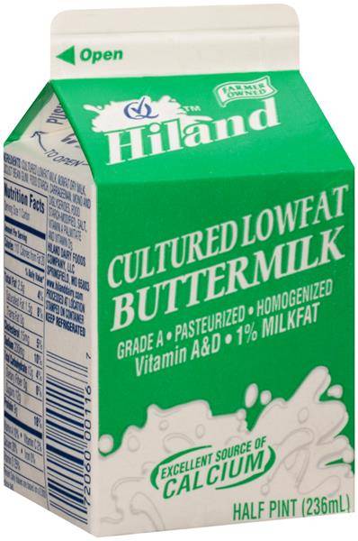 Hiland Cultured Lowfat Buttermilk
