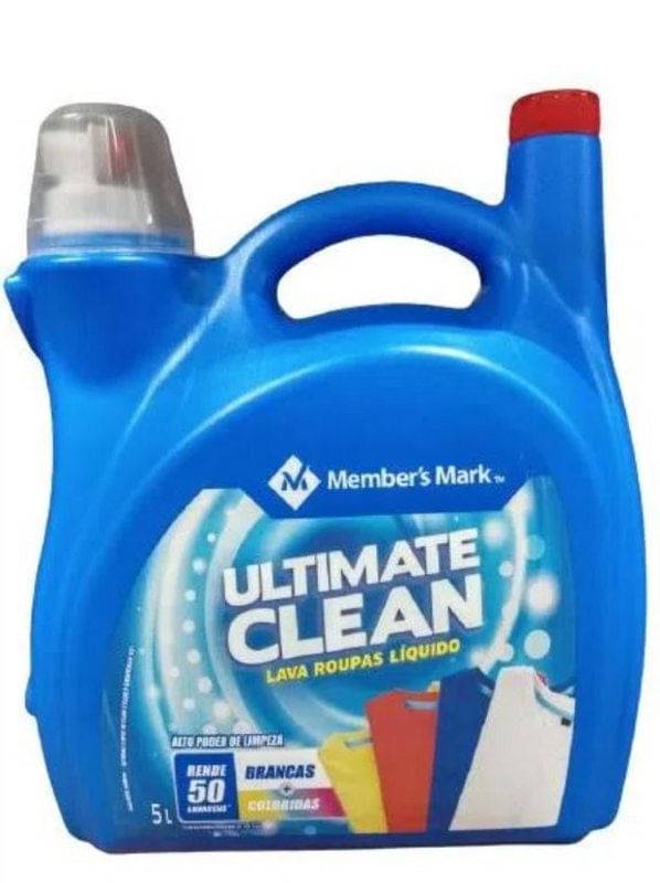 Member's mark lava roupas líquido ultimate clean (5 l)