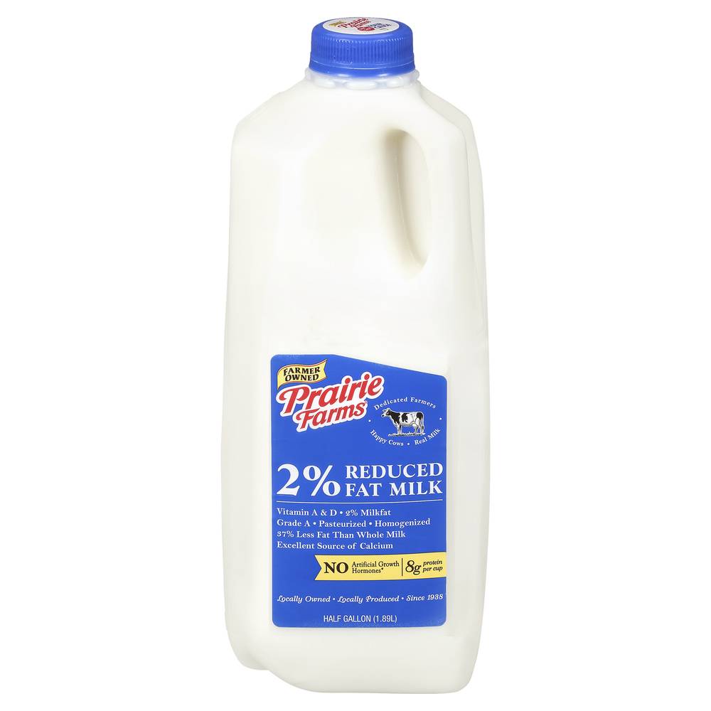 Prairie Farms 2% Reduced Fat Milk (1.89 L)