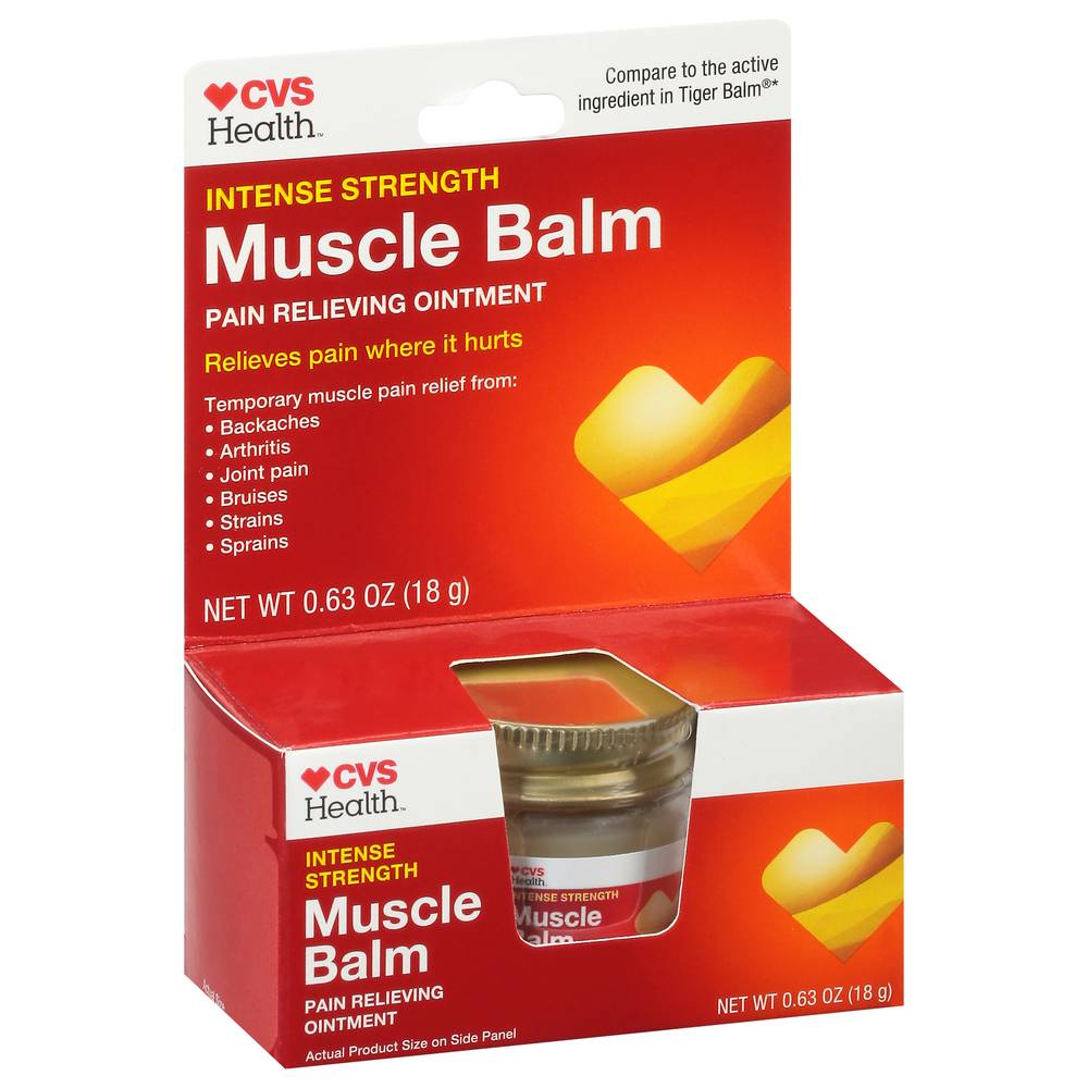 CVS Pharmacy Health Intense Strength Muscle Balm (0.63 oz)