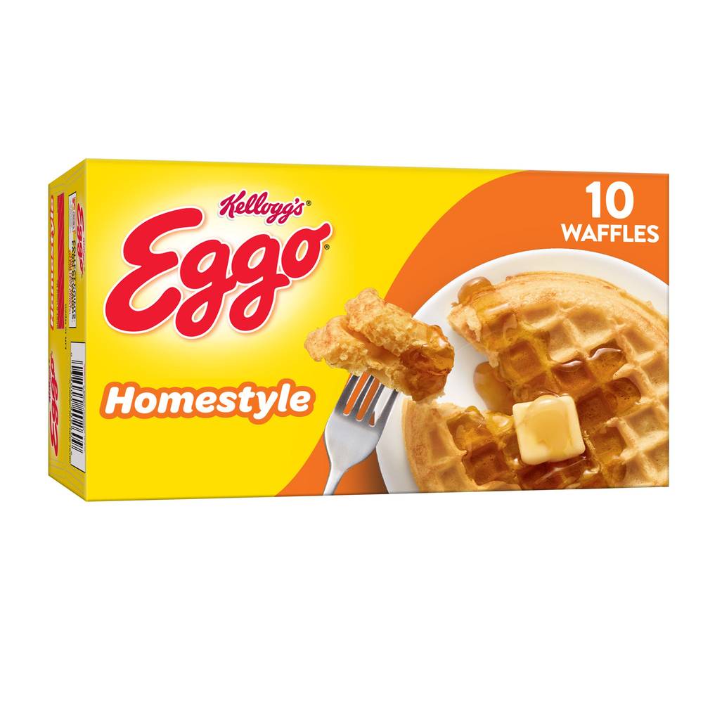 Eggo Homestyle Frozen Waffles, 10 Ct