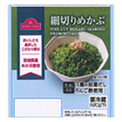 トップバリュ　宮城県産細切りめかぶ　４０ｇ×３