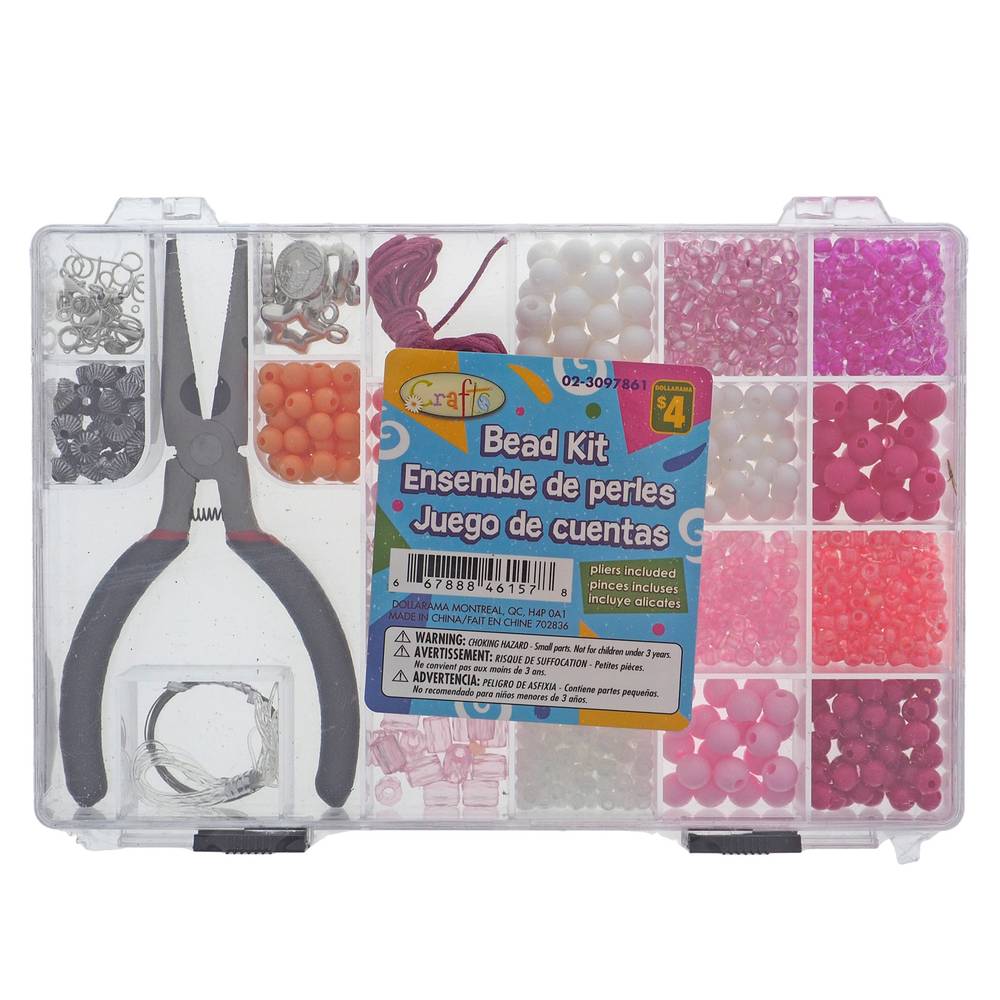 Make Your Own Bead Jewelry Kit W/ Pliers