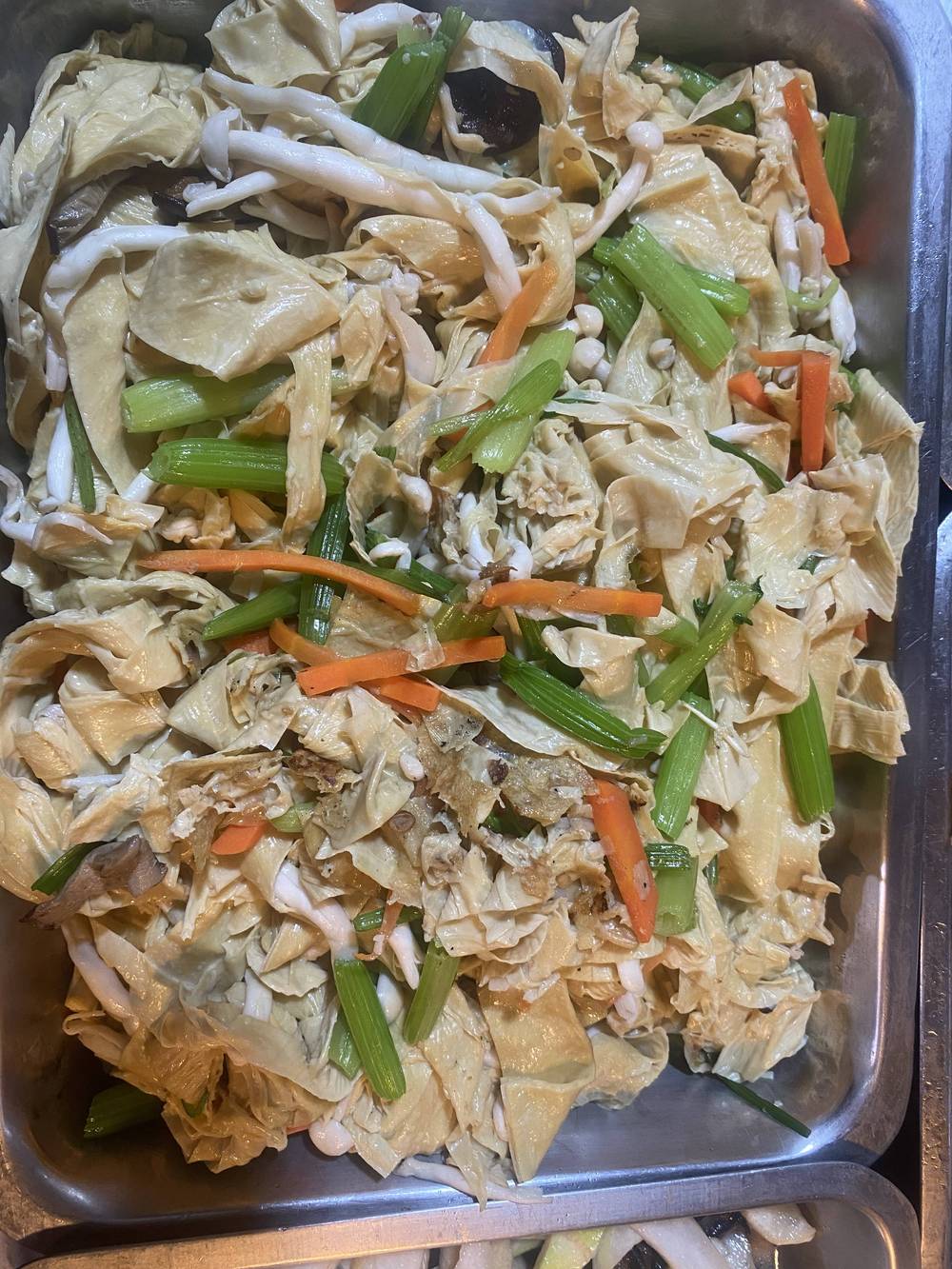 芹管豆皮300克（春蘭素食家常菜/D004-27）