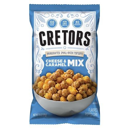 Order G.H. Cretors Popcorn Mix Cheese Caramel - 7.5 oz food online from Walgreens store, Danville on bringmethat.com