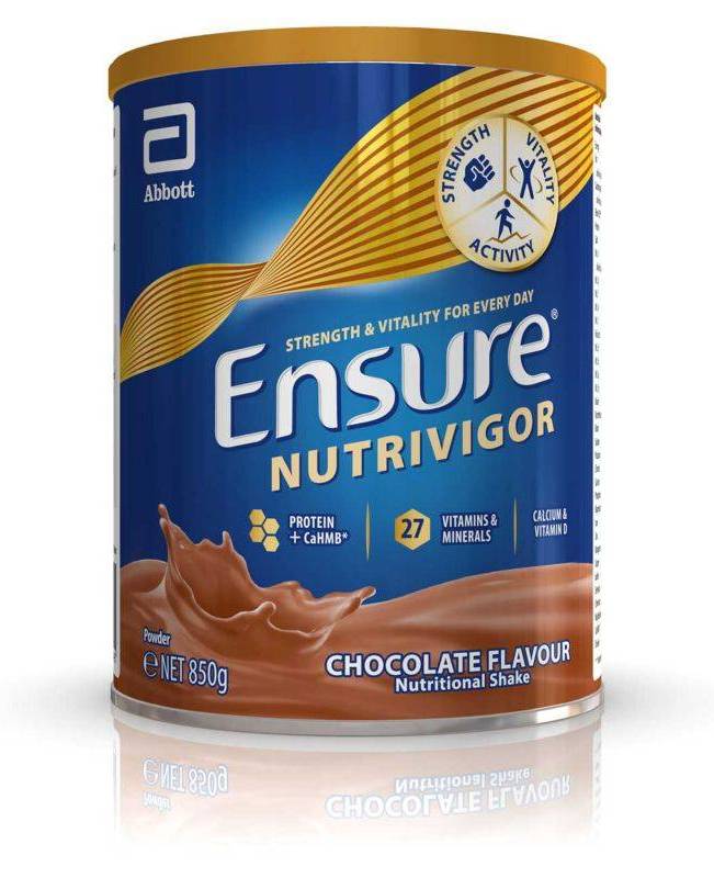 Ensure NutriVigor Chocolate Flavour Nutritional Shake 850g