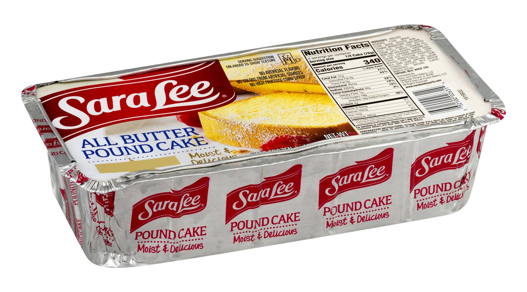Sara Lee All Butter Pound Cake (10.75 oz)
