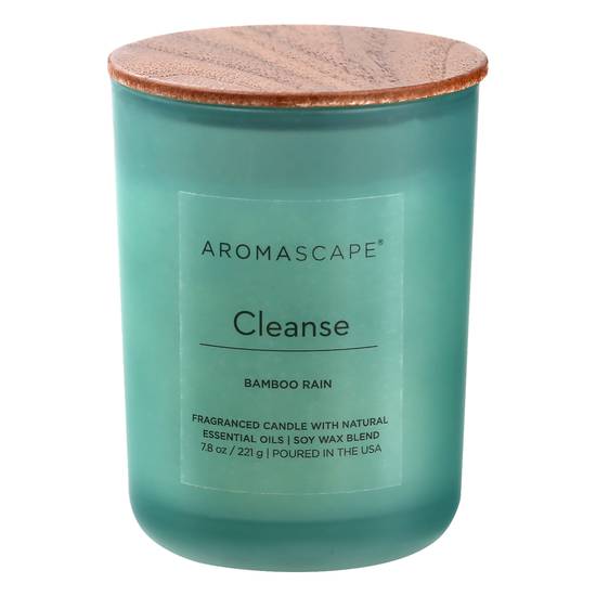 Aromascape Cleanse Bamboo Rain Candle