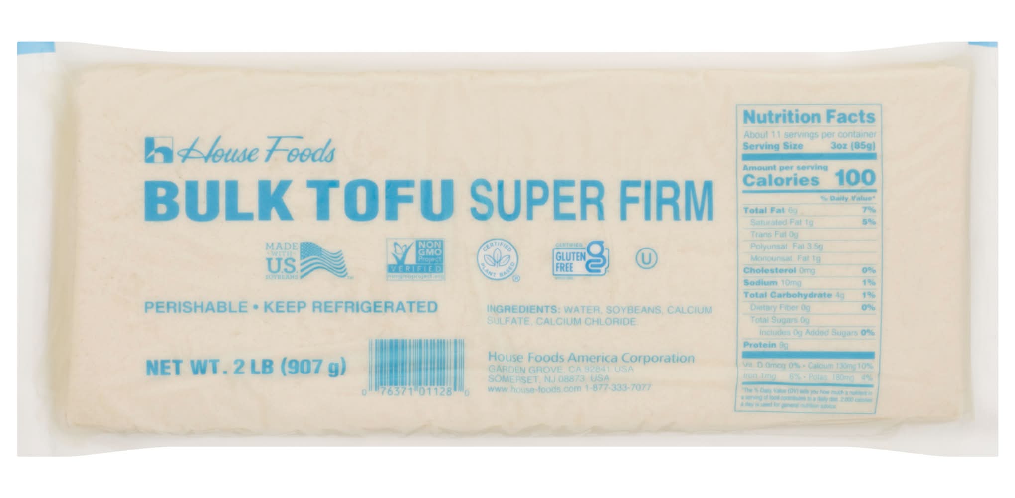 House Foods Super Firm Bulk Tofu (32 oz)