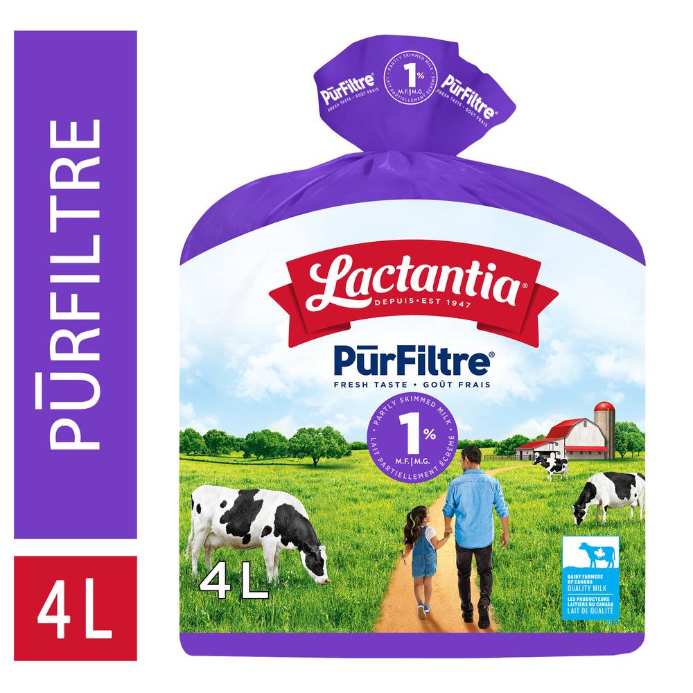 Lactantia Pūrfiltre 1% Partly Skimmed Milk (4 L)