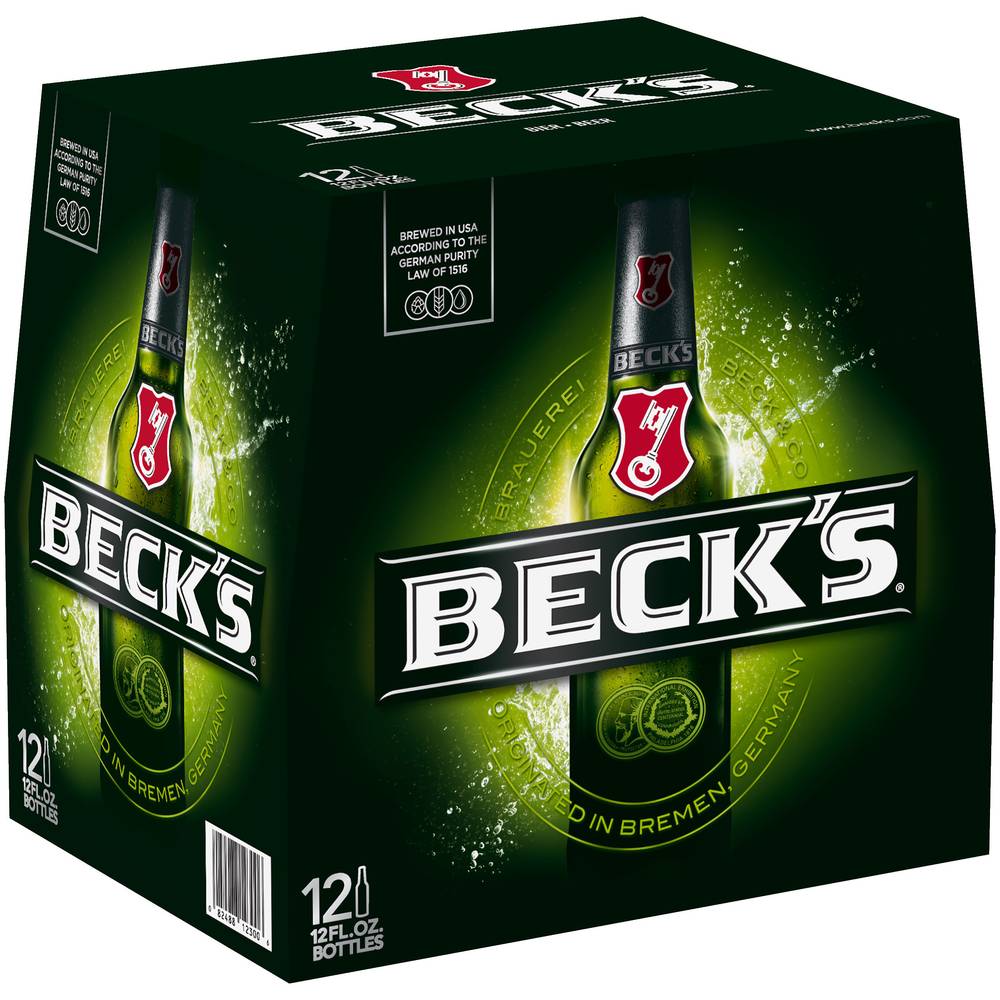 Beck's Pure Malt Beer (12 x 12 fl oz)