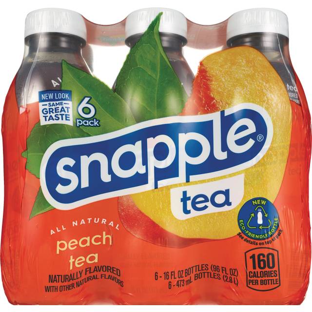 Snapple Peach Tea 6Pk