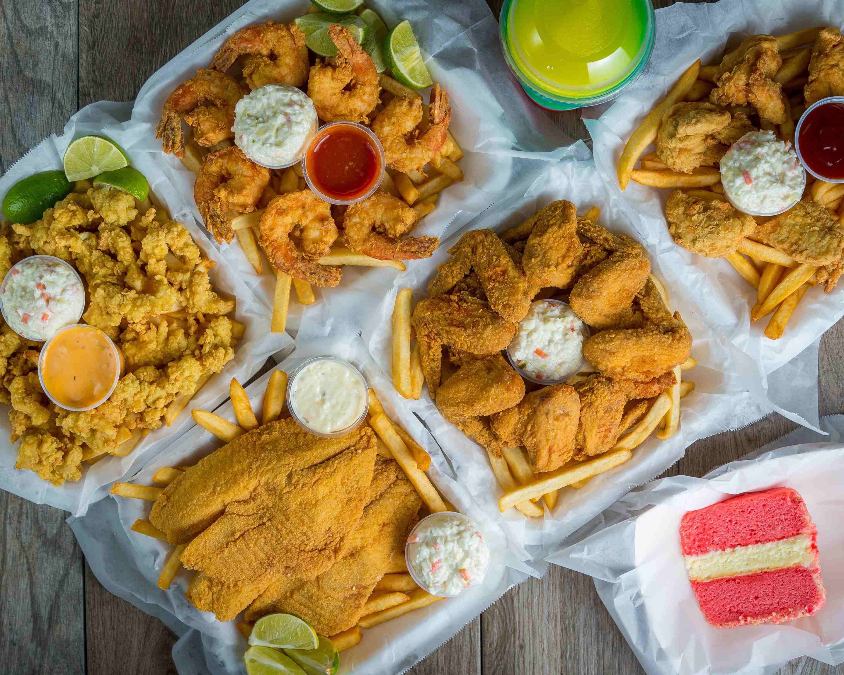 Order Tunis Seafood, Wings, & Subs (4309 University Blvd S) Menu