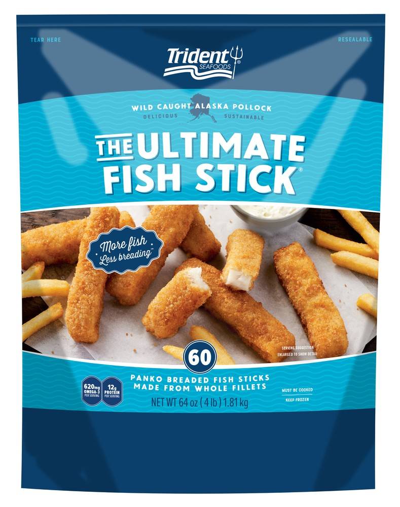 Trident The Ultimate Fish Sticks (4 lbs, 60 ct)
