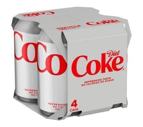 Diet Coke 4 x 330ml