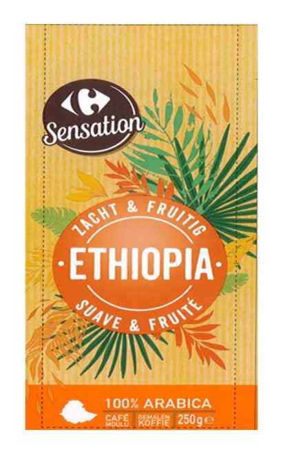 Carrefour Sensation - Café moulu suave et fruité (250g)