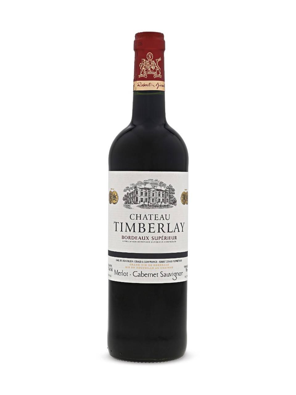 Chateau Timberlay Bordeaux Supérieur Red Wine (750 ml)