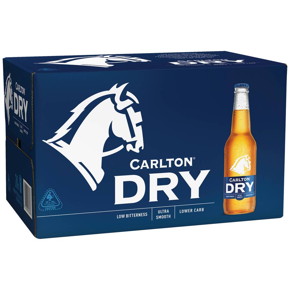 Carlton Dry Bottle 330mL X carton 24