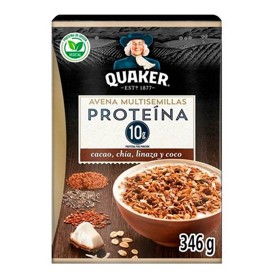 Quaker avena multisemilla proteína (caja 346 g)