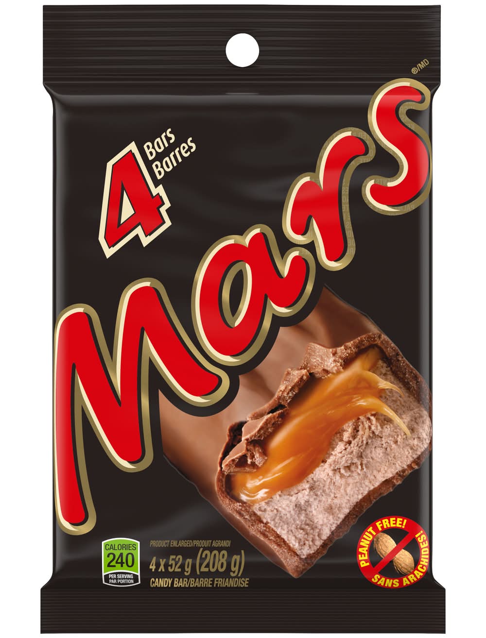 Mars Chocolate Bars (208 g, 4 ct)