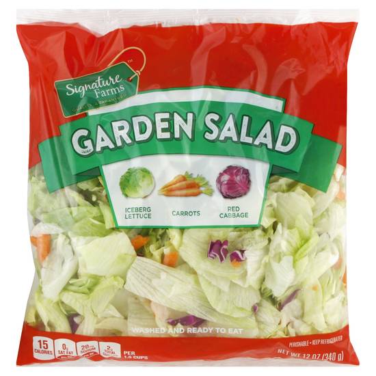 Signature Farms Garden Salad (12 oz)