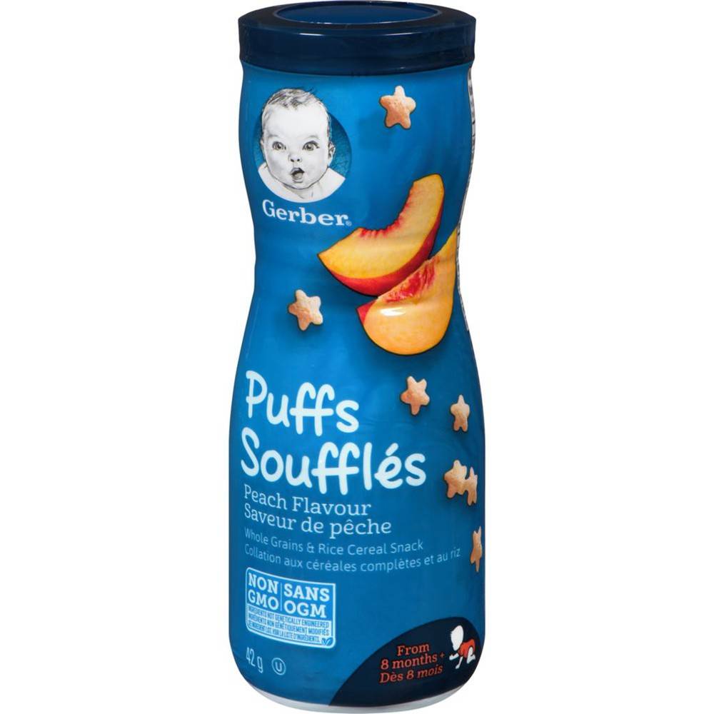 Gerber Peach Puffs (42 g)