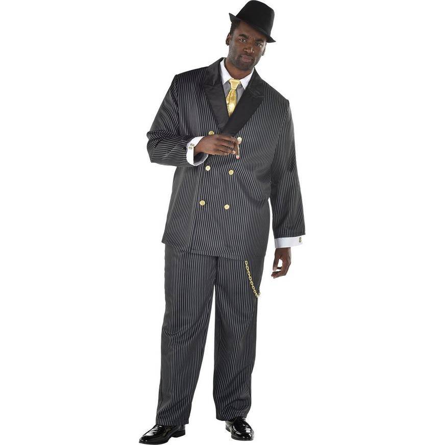 Adult Head Honcho Plus Size Costume - 20s Gangster - Size - Plus