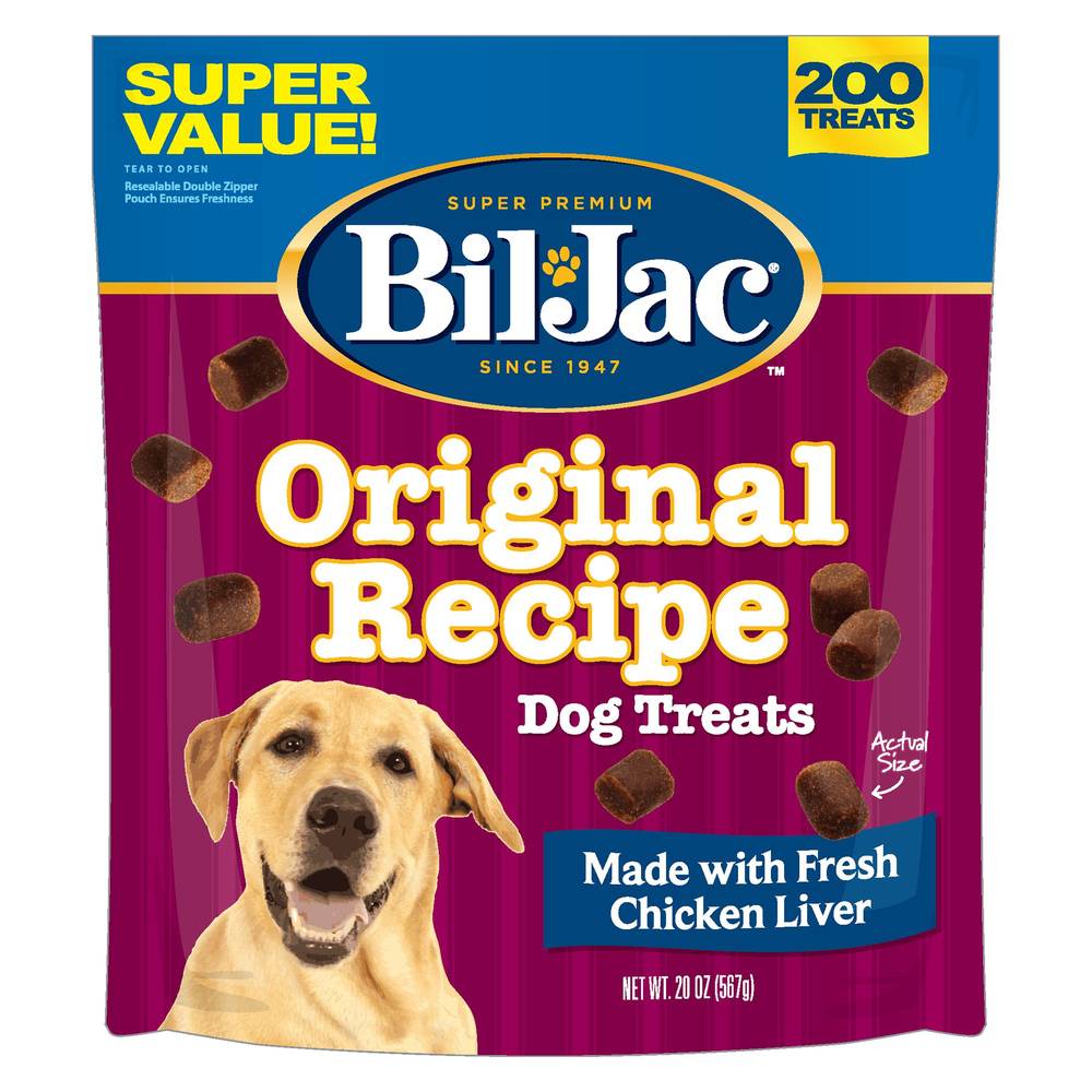 Bil-Jac® Original Recipe Dog Treat (Flavor: Liver, Size: 20 Oz)