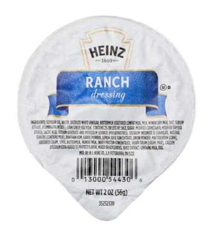 Heinz Ranch Dipping Sauce 2oz