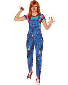 Adult Chucky Overalls Costume (Adult Medium)