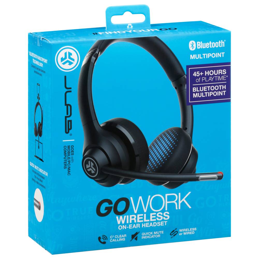 Jlab Go Work Wireless On-Ear Headset