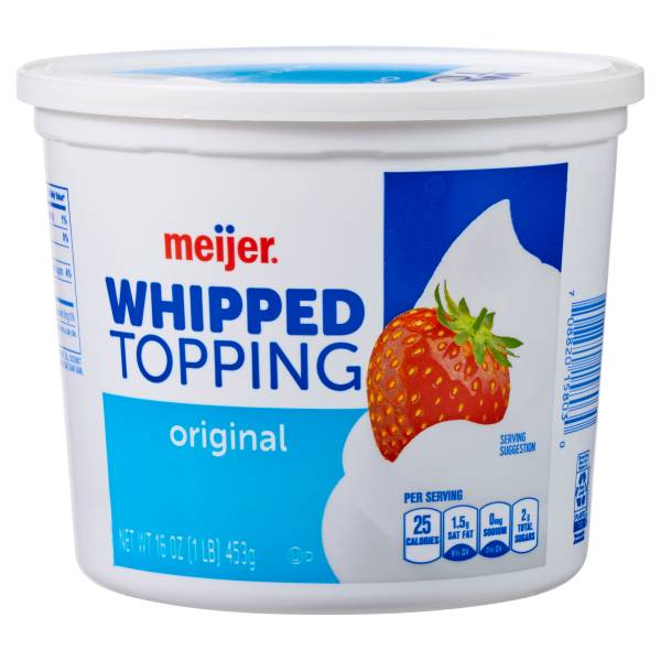 Meijer Whipped Topping (1 lbs)