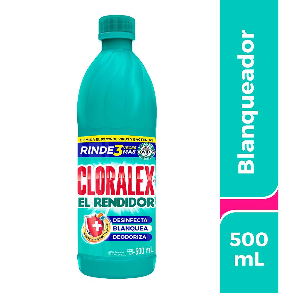 Cloralex · Cloro desinfecta blanquea (500 g)