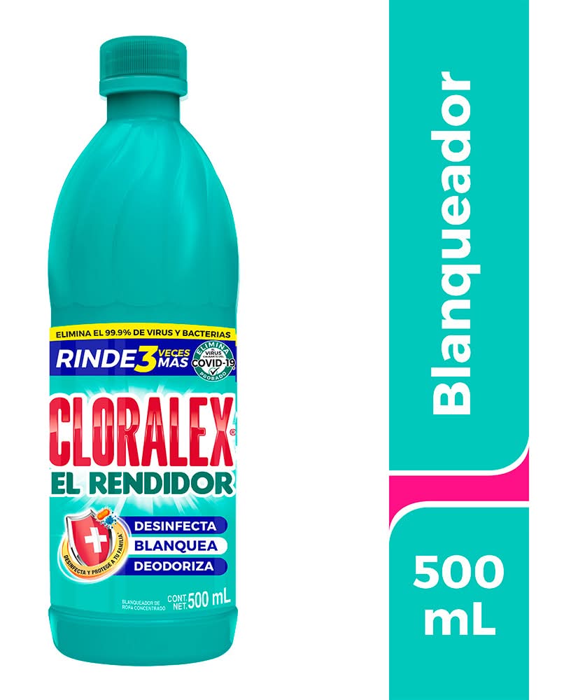Cloralex · Cloro desinfecta blanquea (500 ml)