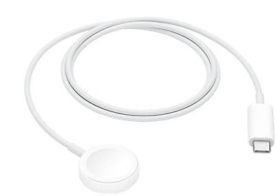 Apple Watch Magnetic Fast Charger To Usb Type C Cable (white)