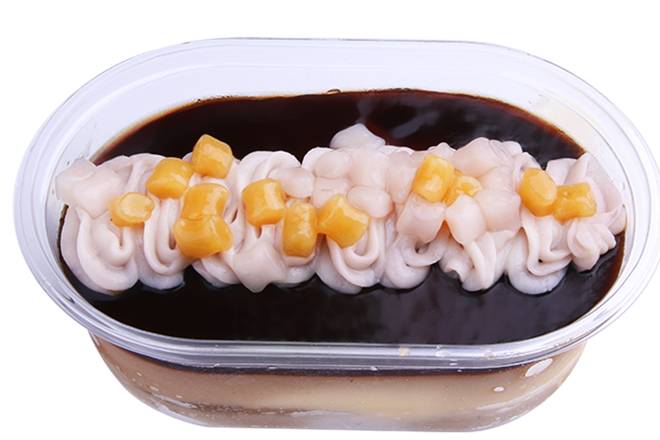 Taro Paste Pudding Cake w/ Mini Taro Ball