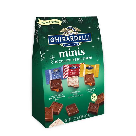 Order GHIRARDELLI Minis Chocolate Assortment, 12.2 Oz Bag food online from CVS store, PEARLAND on bringmethat.com