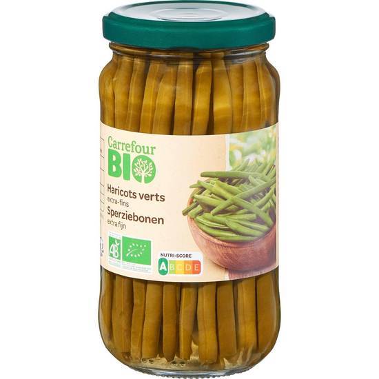 Carrefour Bio - Haricots verts extra fins