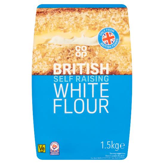 Co-Op British Self Raising White Flour (1.5kg)