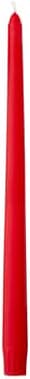 Ashland Taper Candle, 12", Red
