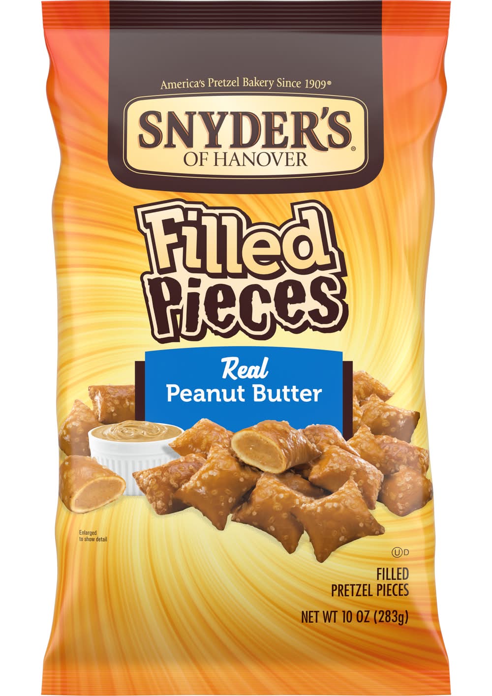 Snyder's of Hanover Peanut Butter Filled Pieces Pretzels (10 oz)