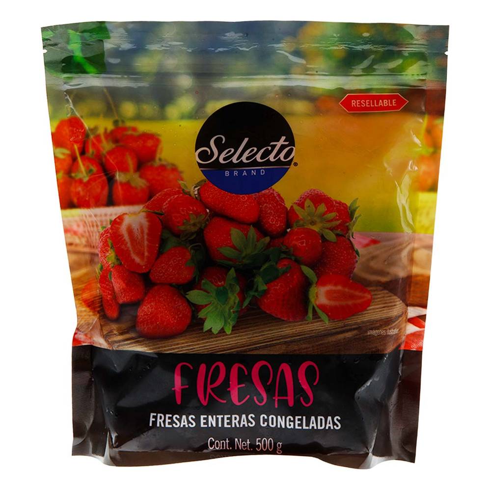 Selecto fresas congeladas