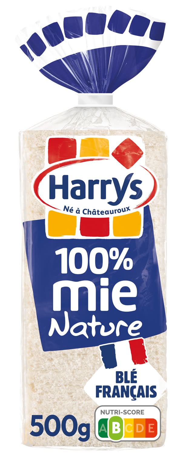 Harrys - Pain blanc tranché sans croûte 100% naturel (20)