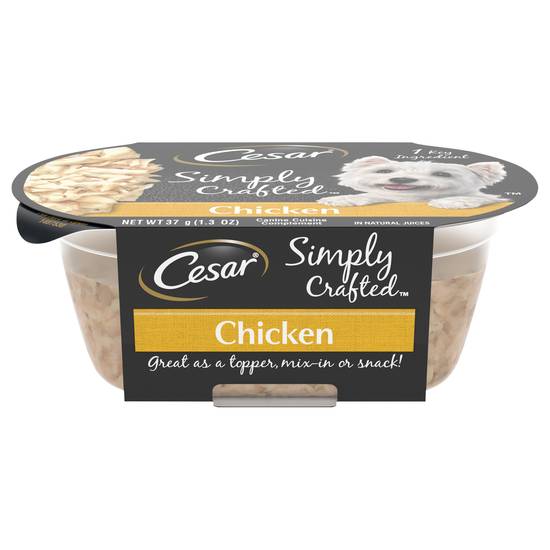 Cesar Simply Crafted Chicken Canine Cuisine Wet Dog Food