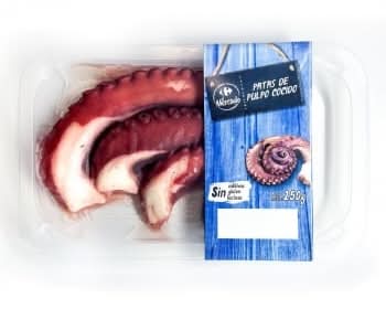 Patas de pulpo cocido Carrefour El Mercado 250 g