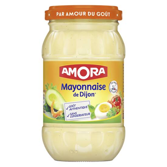 Amora mayonnaise de dijon 235g