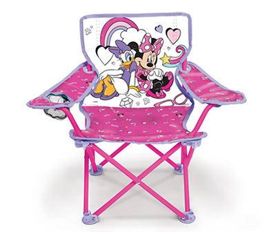 Disney Minnie & Daisy Fold N Go Chair (pink & purple)